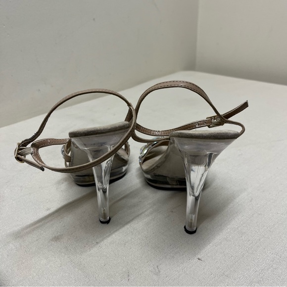 Johnathan Kayne Austria Heels (910M Taupe) Size 8 - Picture 7 of 16